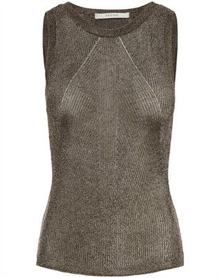 GZSilvi Tank Top - Warm Grey Metallic